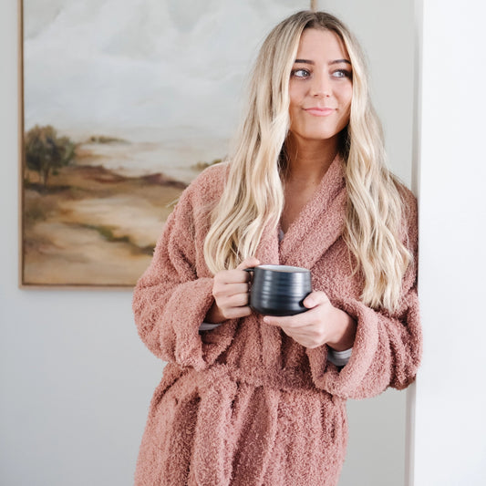 Cozy Robe - French Rose